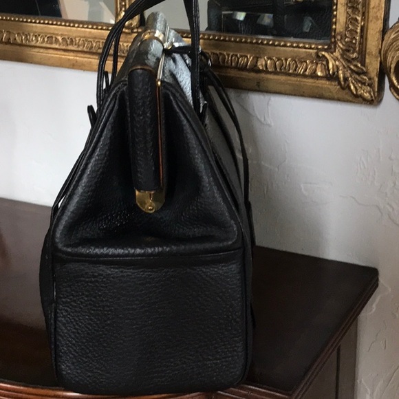 Vintage leather handbag - Picture 6 of 7